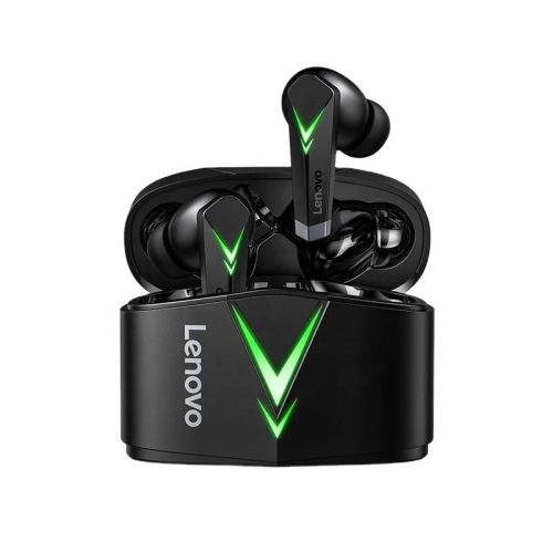 Lenovo LP6 Gamer Bluetooth 5.0 Vezeték Nélküli Fülhallgató Töltőtokkal