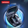 Lenovo XG02 Bluetooth 5.0 Vezeték Nélküli Fülhallgató Töltőtokkal, Fekete, Fekete, Fekete, Fekete, Fekete