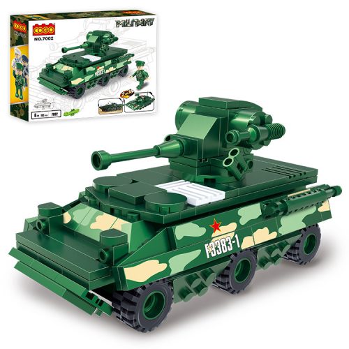 COGO® 7002 | lego-kompatibilis építőjáték | 185 db építőkocka | Páncélozott harcjármű